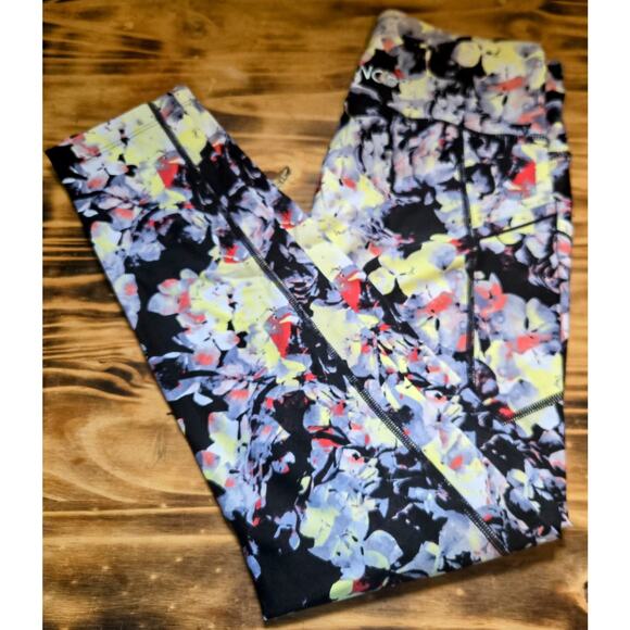 Calvin Klein Performance Women’s Athletic Leggings Floral Gym Workout Size S EUC - Picture 4 of 6